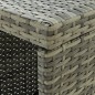 vidaXL Set de bar para jardín 5 piezas y cojines ratán sintético gris vidaXL Set de bar para jardín 5 piezas y cojines ratán sintético gris