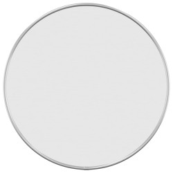 vidaXL Espejo de pared redondo plateado Ø 40 cm