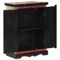 vidaXL Aparador pintado a mano puertas madera maciza mango 53x30x75 cm vidaXL Aparador pintado a mano puertas madera maciza mango 53x30x75 cm