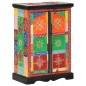 vidaXL Aparador pintado a mano puertas madera maciza mango 53x30x75 cm vidaXL Aparador pintado a mano puertas madera maciza mango 53x30x75 cm