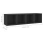 vidaXL Muebles de salón 5 piezas madera de ingeniería gris vidaXL Muebles de salón 5 piezas madera de ingeniería gris