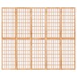 vidaXL Biombo plegable con 5 paneles estilo japonés 200x170 cm vidaXL Biombo plegable con 5 paneles estilo japonés 200x170 cm