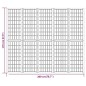vidaXL Biombo plegable con 5 paneles estilo japonés 200x170 cm vidaXL Biombo plegable con 5 paneles estilo japonés 200x170 cm