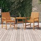 vidaXL Sillas de comedor de jardín 2 uds madera maciza acacia vidaXL Sillas de comedor de jardín 2 uds madera maciza acacia
