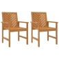 vidaXL Sillas de comedor de jardín 2 uds madera maciza acacia vidaXL Sillas de comedor de jardín 2 uds madera maciza acacia