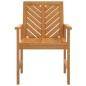 vidaXL Sillas de comedor de jardín 2 uds madera maciza acacia vidaXL Sillas de comedor de jardín 2 uds madera maciza acacia