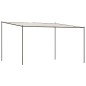 vidaXL Cenador de acero y tela blanco 4x4 180 g/m² vidaXL Cenador de acero y tela blanco 4x4 180 g/m²