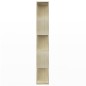 vidaXL Estantería madera contrachapada color roble Sonoma 80x24x159 cm vidaXL Estantería madera contrachapada color roble Sonoma 80x24x159 cm