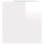 vidaXL Caja para discos vinilo madera contrachapada blanco 71x34x36cm vidaXL Caja para discos vinilo madera contrachapada blanco 71x34x36cm