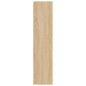 vidaXL Estantería/Aparador madera contrachapada roble 66x30x97,8 cm