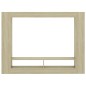 vidaXL Mueble de TV madera contrachapada color roble 152x22x113 cm vidaXL Mueble de TV madera contrachapada color roble 152x22x113 cm