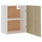 vidaXL Armario colgante cocina contrachapada color roble 50x31x60 cm vidaXL Armario colgante cocina contrachapada color roble 50x31x60 cm