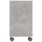 vidaXL Mesa auxiliar de madera contrachapada gris hormigón 70x35x55 cm vidaXL Mesa auxiliar de madera contrachapada gris hormigón 70x35x55 cm