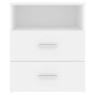 vidaXL Mesita de noche color blanco 50x32x60 cm vidaXL Mesita de noche color blanco 50x32x60 cm