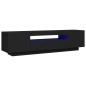 vidaXL Mueble de TV con luces LED negro 160x35x40 cm vidaXL Mueble de TV con luces LED negro 160x35x40 cm