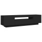 vidaXL Mueble de TV con luces LED negro 160x35x40 cm vidaXL Mueble de TV con luces LED negro 160x35x40 cm