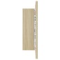 vidaXL Armario espejo de baño LED acrílico roble Sonoma 40x12x45 cm vidaXL Armario espejo de baño LED acrílico roble Sonoma 40x12x45 cm