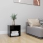 vidaXL Mueble para TV madera contrachapada negro 37x35x37 cm vidaXL Mueble para TV madera contrachapada negro 37x35x37 cm