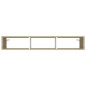 vidaXL Estantería pared madera contrachapada blanco roble 102x30x17 cm vidaXL Estantería pared madera contrachapada blanco roble 102x30x17 cm