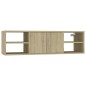 vidaXL Estantería pared madera contrachapada roble Sonoma 102x30x29 cm vidaXL Estantería pared madera contrachapada roble Sonoma 102x30x29 cm