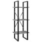 vidaXL Estantería de 5 niveles madera de ingeniería gris 40x30x175 cm vidaXL Estantería de 5 niveles madera de ingeniería gris 40x30x175 cm