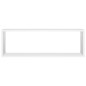 vidaXL Estantes cubo de pared 2 uds contrachapado blanco 80x15x26,5 cm vidaXL Estantes cubo de pared 2 uds contrachapado blanco 80x15x26,5 cm