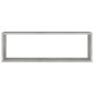 vidaXL Estante de pared 4 uds contrachapado gris hormigón 80x15x26,5cm vidaXL Estante de pared 4 uds contrachapado gris hormigón 80x15x26,5cm