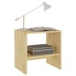 vidaXL Mesitas de noche 2 uds madera maciza de pino 40x30,5x40 cm