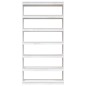 vidaXL Estantería divisor de espacios madera pino blanco 100x30x200 cm vidaXL Estantería divisor de espacios madera pino blanco 100x30x200 cm