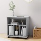 vidaXL Armario ruedas madera contrachapada gris hormigón 60x45x60 cm vidaXL Armario ruedas madera contrachapada gris hormigón 60x45x60 cm