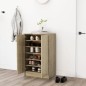 vidaXL Mueble zapatero madera contrachapada roble Sonoma 60x35x92 cm vidaXL Mueble zapatero madera contrachapada roble Sonoma 60x35x92 cm