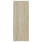 vidaXL Mueble zapatero madera contrachapada roble Sonoma 60x35x92 cm vidaXL Mueble zapatero madera contrachapada roble Sonoma 60x35x92 cm