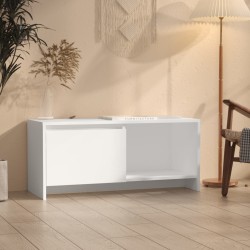 vidaXL Mueble para TV de madera contrachapada blanco 90x35x40 cm