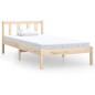 vidaXL Estructura de cama madera maciza de pino 100x200 cm vidaXL Estructura de cama madera maciza de pino 100x200 cm