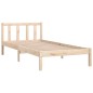 vidaXL Estructura de cama madera maciza de pino 100x200 cm vidaXL Estructura de cama madera maciza de pino 100x200 cm