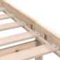 vidaXL Estructura de cama madera maciza de pino 100x200 cm vidaXL Estructura de cama madera maciza de pino 100x200 cm