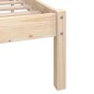 vidaXL Estructura de cama madera maciza de pino 100x200 cm vidaXL Estructura de cama madera maciza de pino 100x200 cm