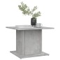 vidaXL Mesa de centro de aglomerado gris hormigón 55,5x55,5x40 cm vidaXL Mesa de centro de aglomerado gris hormigón 55,5x55,5x40 cm