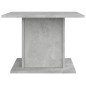 vidaXL Mesa de centro de aglomerado gris hormigón 55,5x55,5x40 cm vidaXL Mesa de centro de aglomerado gris hormigón 55,5x55,5x40 cm