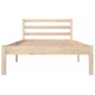 vidaXL Estructura de cama madera maciza de pino 90x190 cm vidaXL Estructura de cama madera maciza de pino 90x190 cm