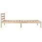 vidaXL Estructura de cama madera maciza de pino 90x190 cm vidaXL Estructura de cama madera maciza de pino 90x190 cm