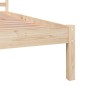 vidaXL Estructura de cama madera maciza de pino 90x190 cm vidaXL Estructura de cama madera maciza de pino 90x190 cm