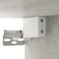 vidaXL Mesita de noche de pared color gris hormigón 35x35x20 cm vidaXL Mesita de noche de pared color gris hormigón 35x35x20 cm
