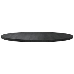 vidaXL Superficie de mesa madera maciza de pino negro Ø90x2,5 cm