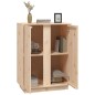 vidaXL Aparador de madera maciza de pino 60x35x80 cm vidaXL Aparador de madera maciza de pino 60x35x80 cm