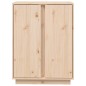 vidaXL Aparador de madera maciza de pino 60x35x80 cm vidaXL Aparador de madera maciza de pino 60x35x80 cm