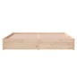 vidaXL Estructura de cama madera maciza 180x200 cm vidaXL Estructura de cama madera maciza 180x200 cm