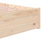 vidaXL Estructura de cama madera maciza 180x200 cm vidaXL Estructura de cama madera maciza 180x200 cm