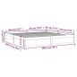vidaXL Estructura de cama madera maciza 180x200 cm vidaXL Estructura de cama madera maciza 180x200 cm