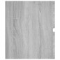 vidaXL Mueble de lavabo madera contrachapada gris Sonoma 100x38,5x45cm vidaXL Mueble de lavabo madera contrachapada gris Sonoma 100x38,5x45cm